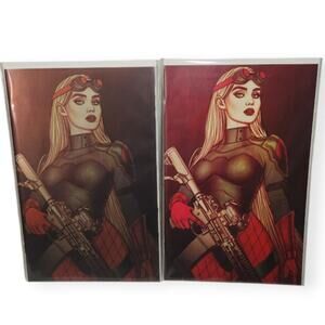 G.I. Joe #1 Cover Q Jenny Frison Foil And Regular Virgin Image Comics 2024 NM